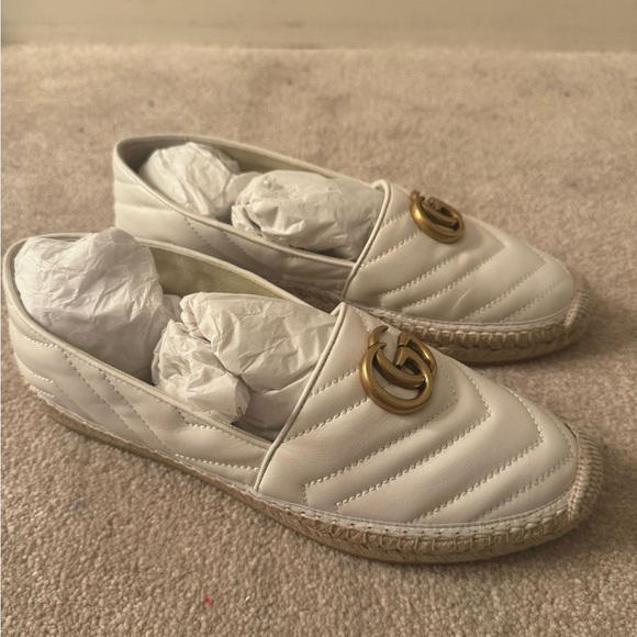 Gucci Leather Espadrille with Double G - Picture 4 of 8